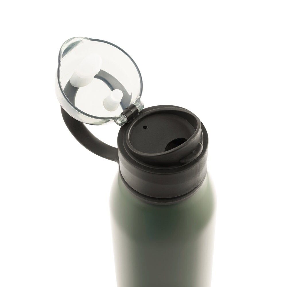 LEMIEUX Sportflasche aus Edelstahl (90 % recycelt) 670 ml - khaki-254