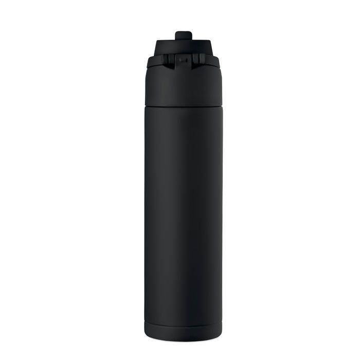 Doppelwandige Flasche 500 ml TOIEN TWO - schwarz-702