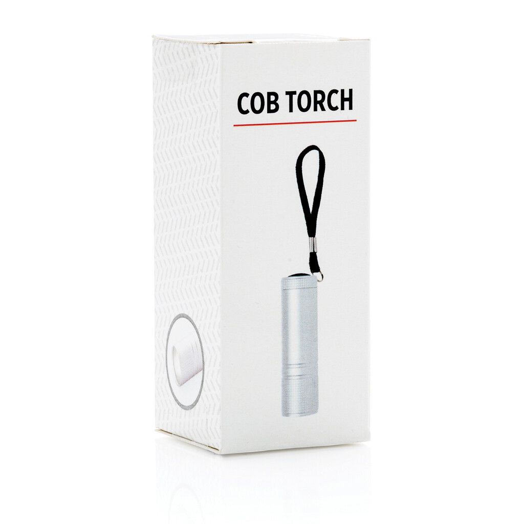 COB Taschenlampe - silber-931