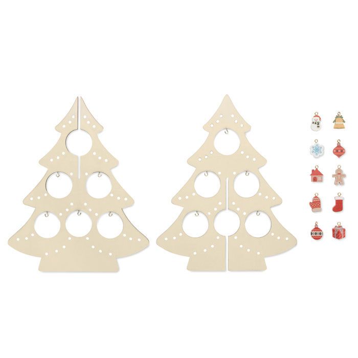 Weihnachtsdeko aus Sperrholz SILUETA - holz-554