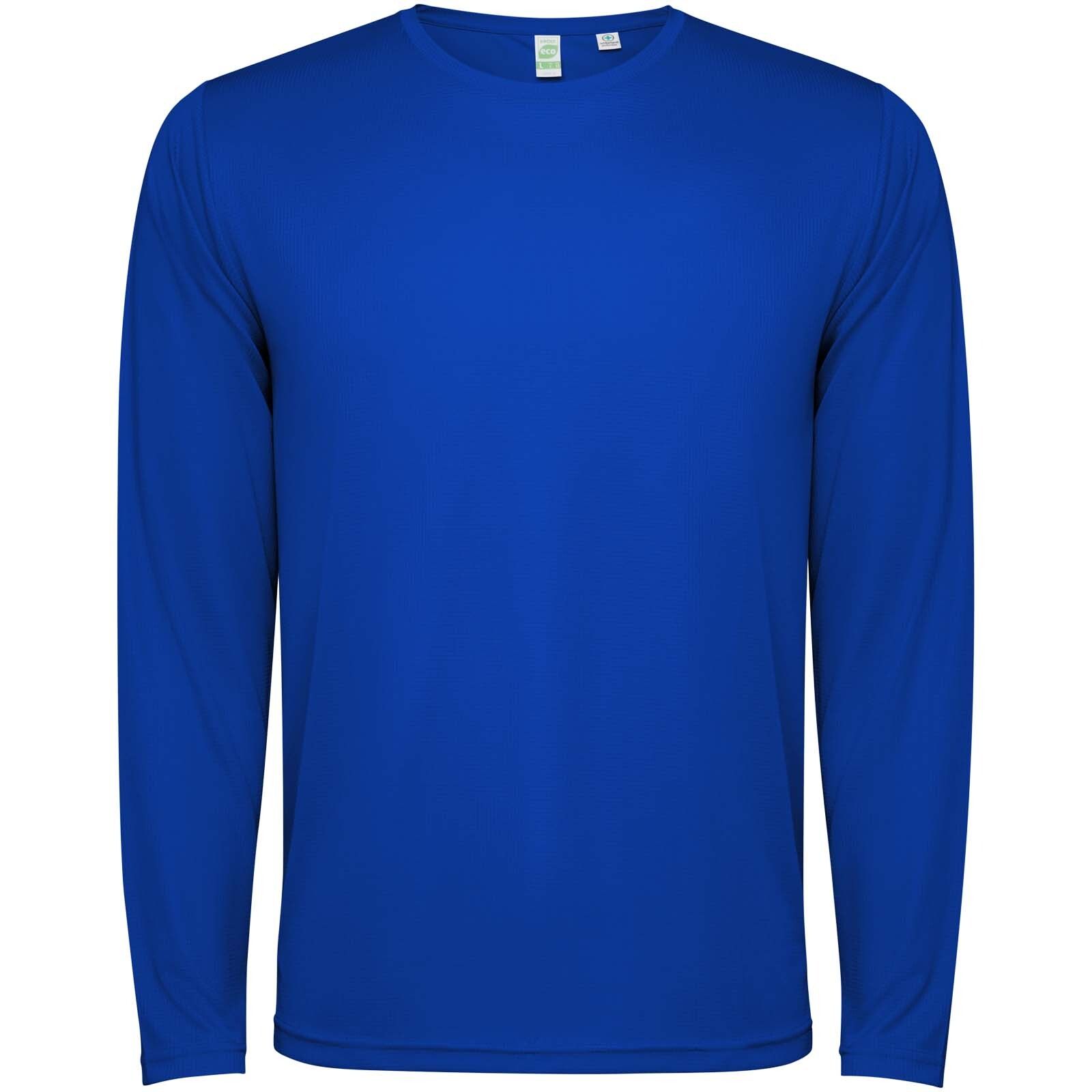 Estoril Langarm-Shirt  - royalblau - S-842