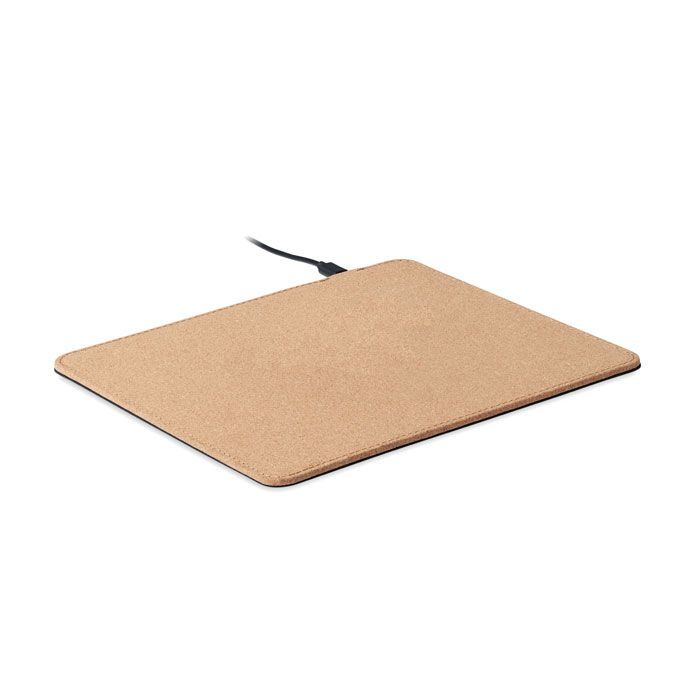 Mousepad mit Ladestation 15W WIRELESS MATTY - beige-461