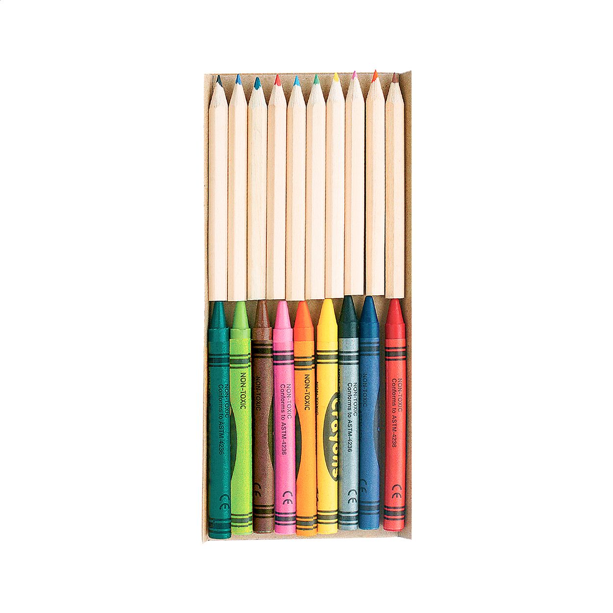 Buntstifte und Wachsmalstifte-Set Aladin - mehrfarbig-790
