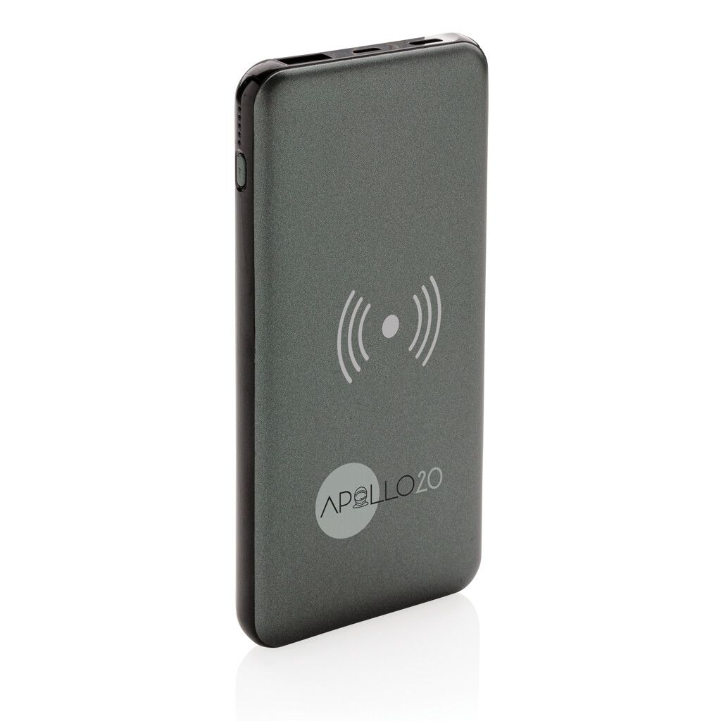 10.000 mAh FastCharging 10W Wireless Powerbank mit PD - grau-244