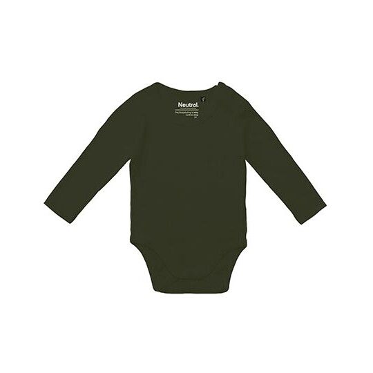 Babies Long Sleeve Bodystocking - military-856