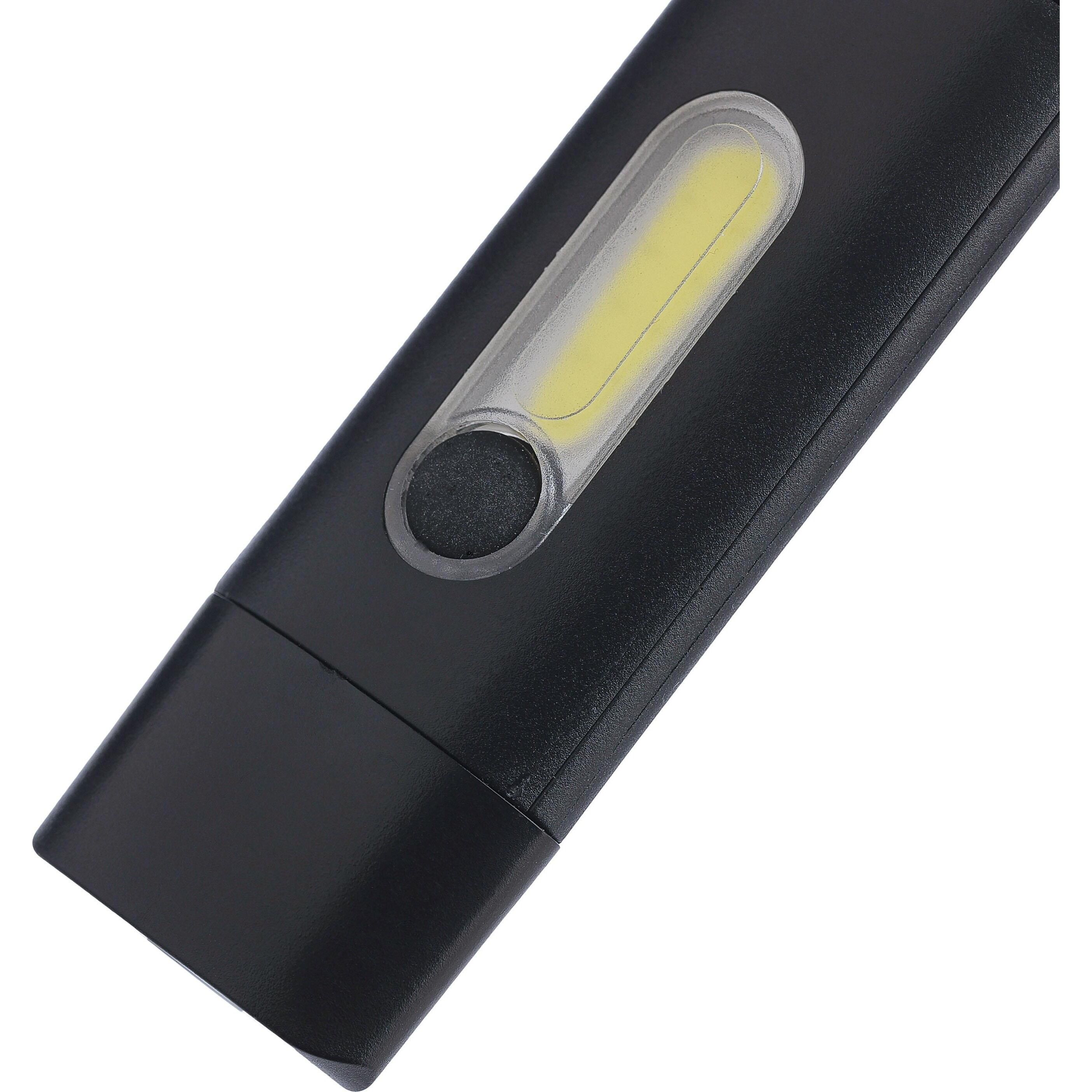 Recycelte ABS Mini-Taschenlampe Zai - schwarz-632