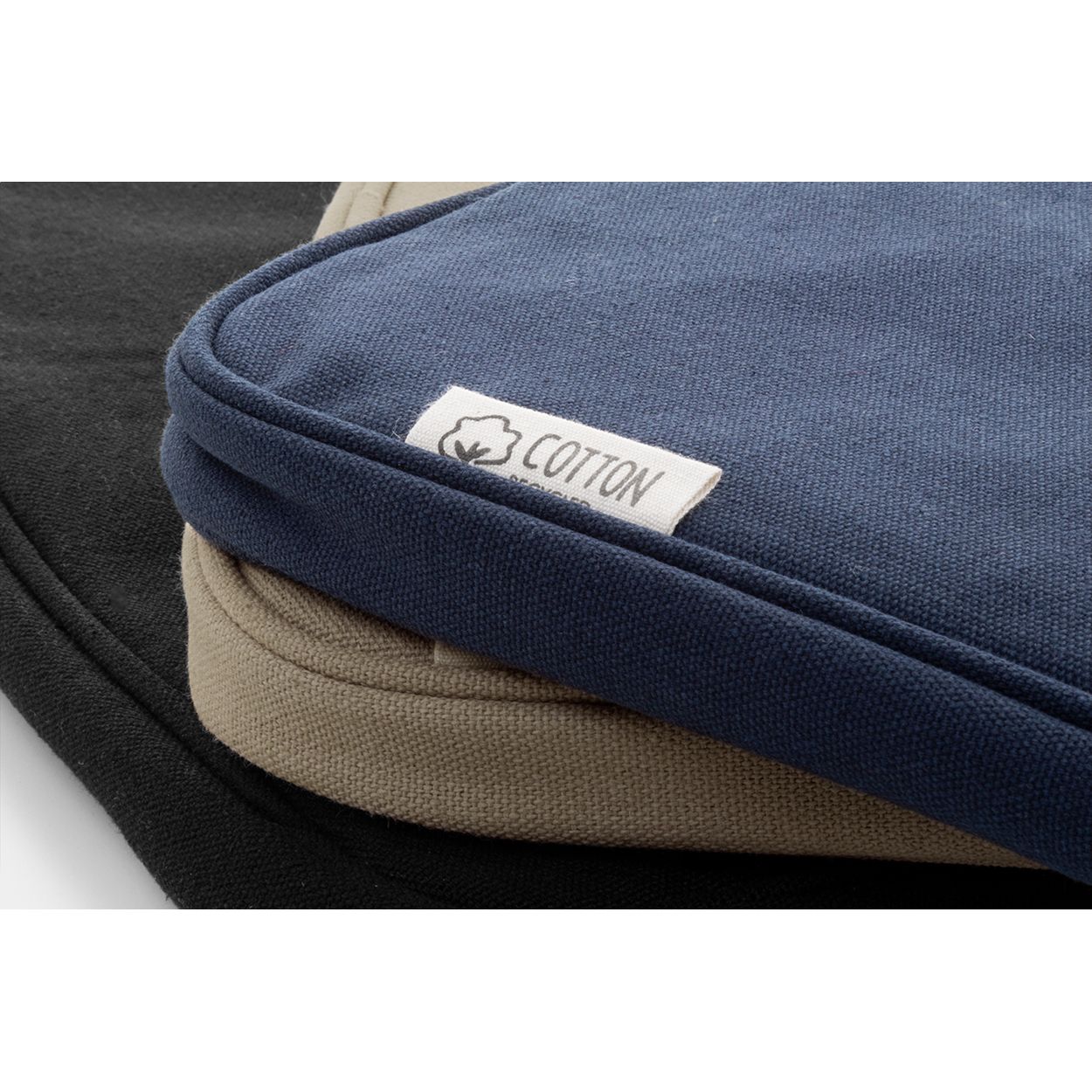 Rebyss Comp Recycelten Canvas Laptoptasche - schwarz-735