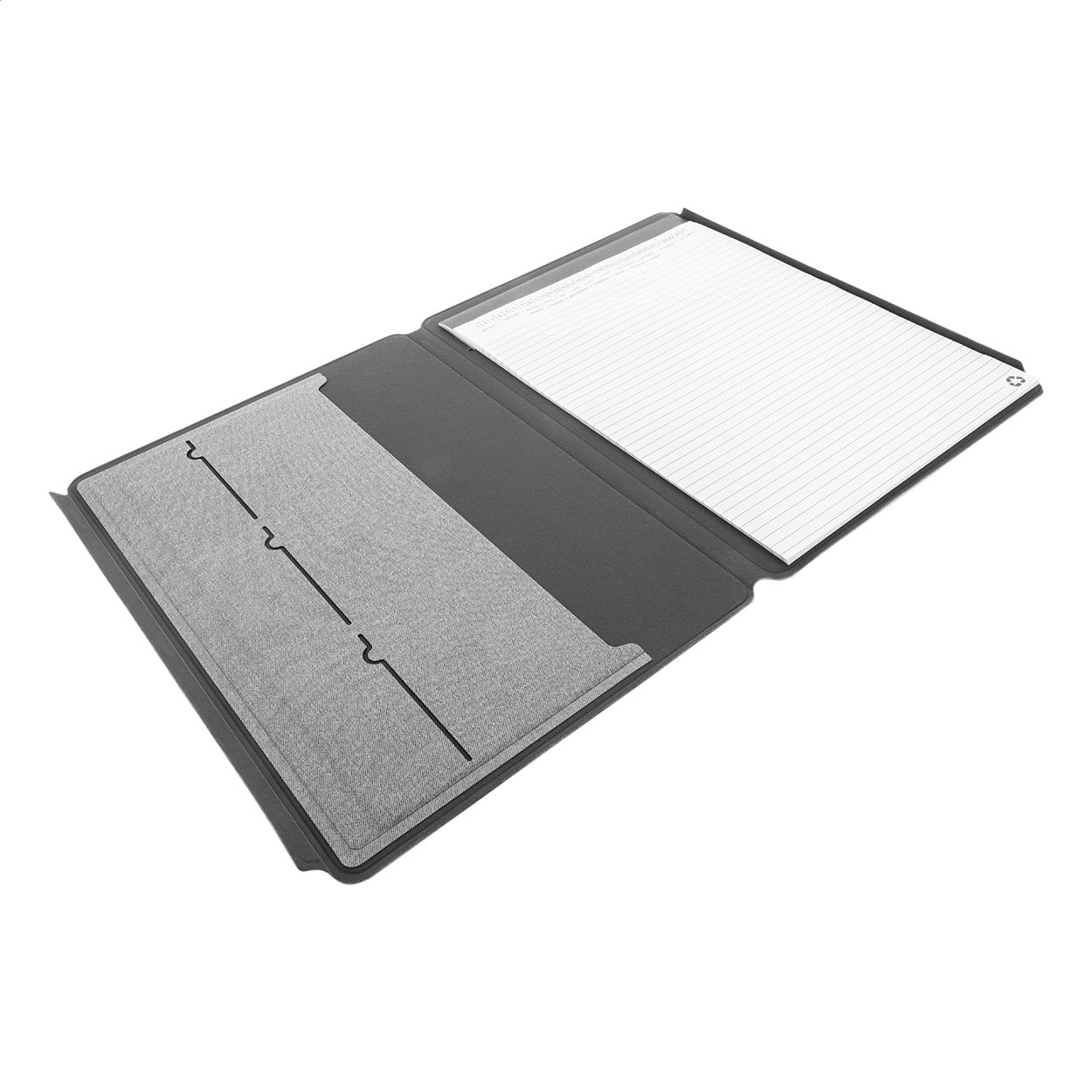 Mappu A4 Dokumentenmappe aus RPU - grau-620