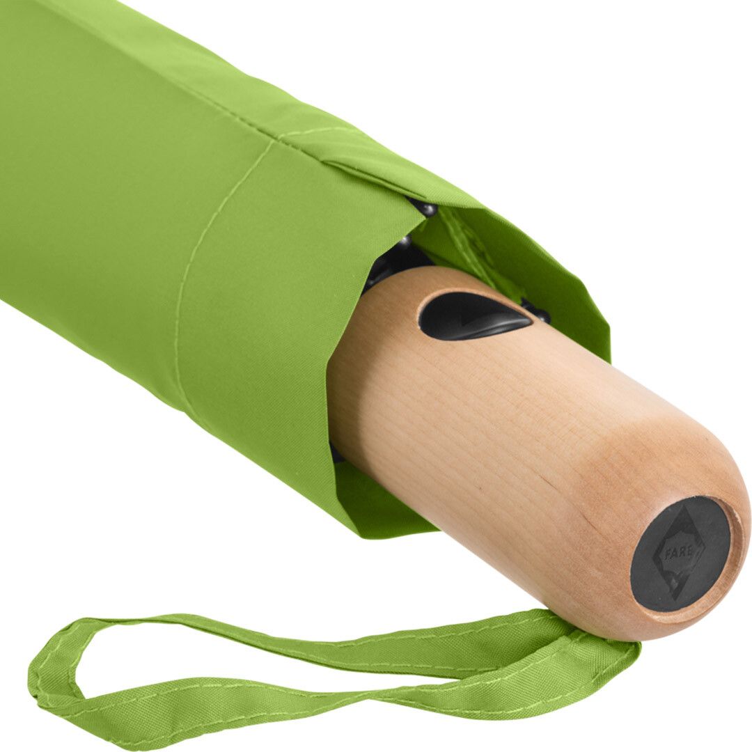 AC-Taschenschirm ÖkoBrella mit waterSAVE® Bezug Ø100 cm - limette-405