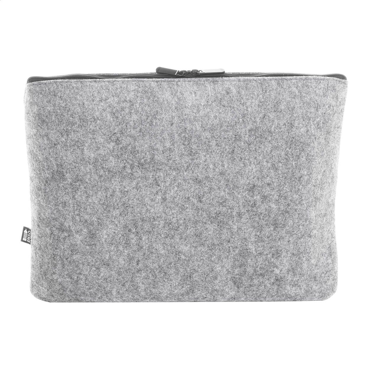 Refelt Comp RPET-Filz-Laptoptasche - grau-96