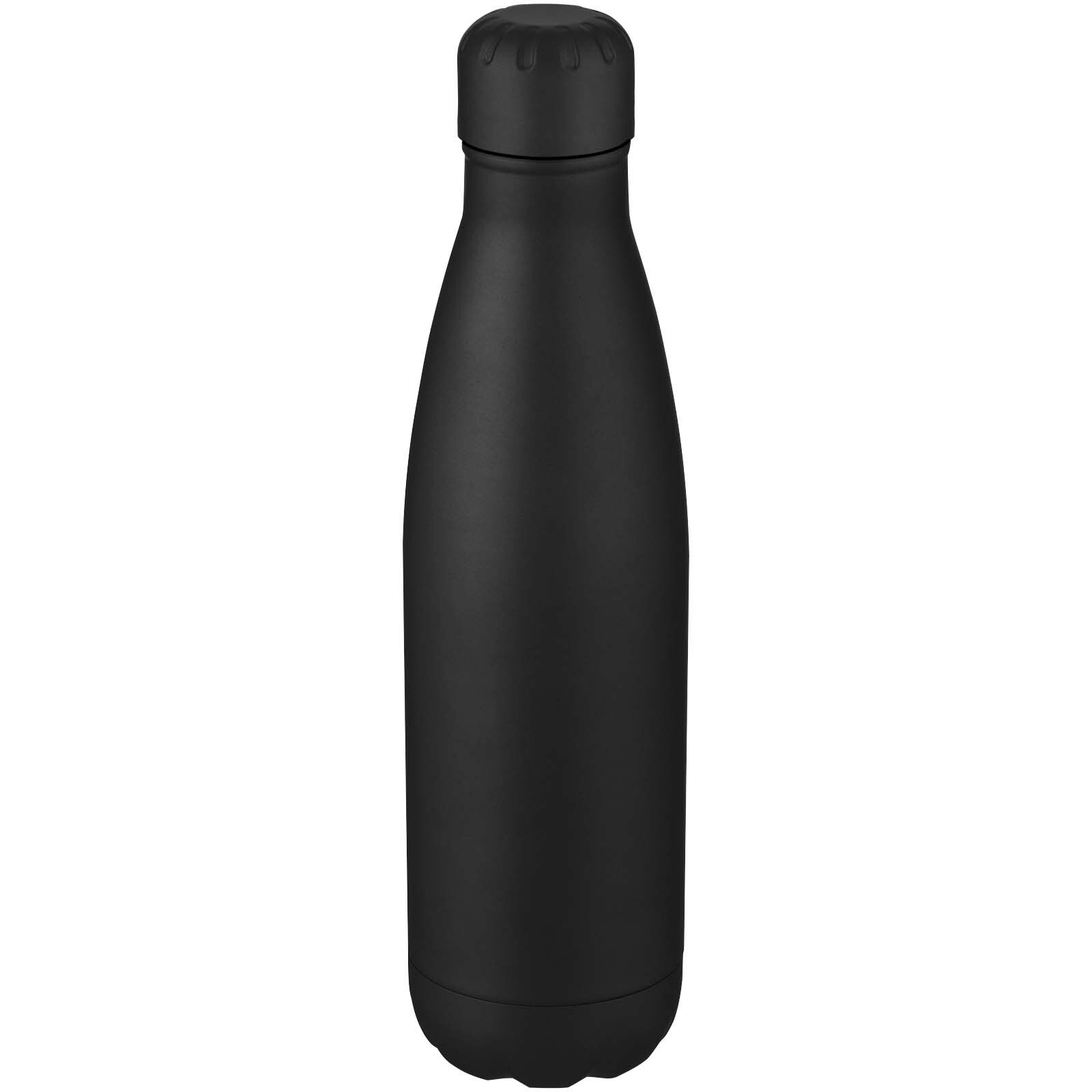 Cove 500 ml vakuumisolierte Edelstahlflasche - schwarz-425
