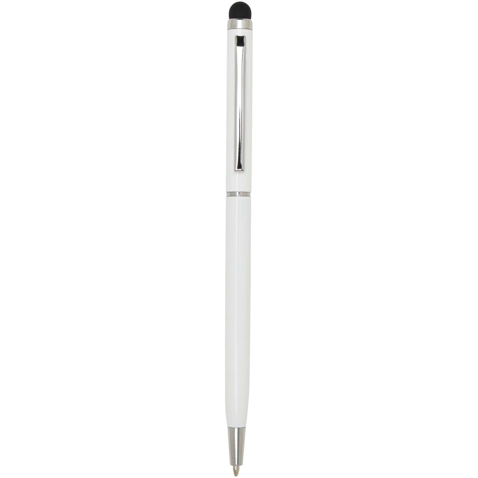 Ore Stylus Aluminium Kugelschreiber (blaue Mine) - weiss-779