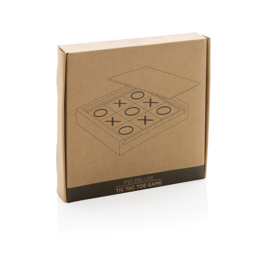 Deluxe Tic Tac Toe Spiel - weiß-710