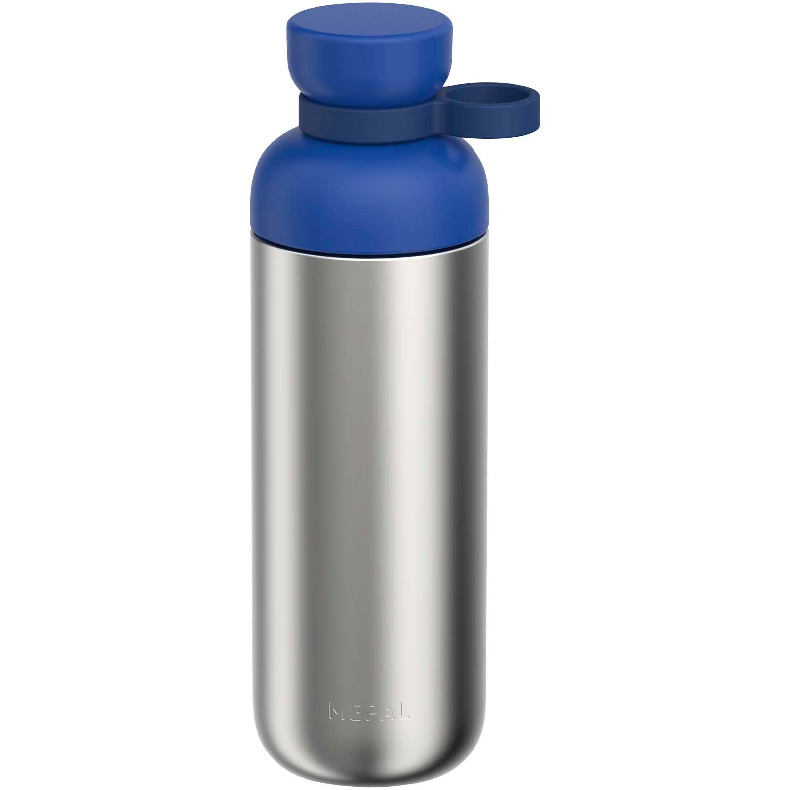 Mepal Vita 700 ml Wasserflasche aus recyceltem Edelstahl (Kohlensäure geeignet) - vivid blau-311