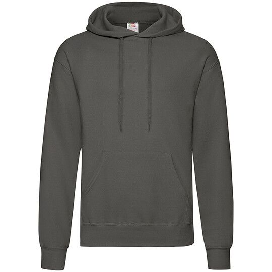 Classic Hooded Sweat - light graphite solid-595