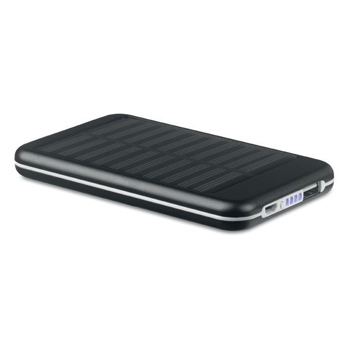 Solar Powerbank 4000 mAh SOLARFLAT - schwarz-725