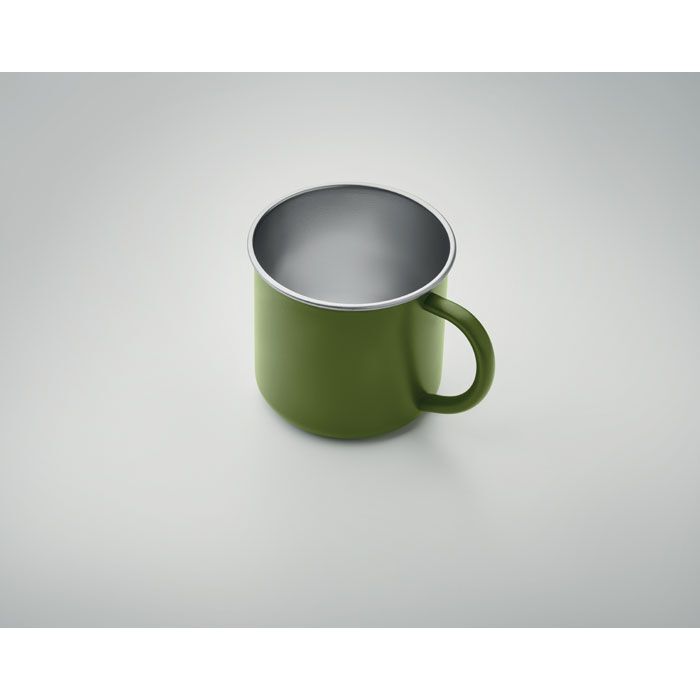 Becher recycelter Edelstahl 300 ml CARIBU - dunkelgrün-737