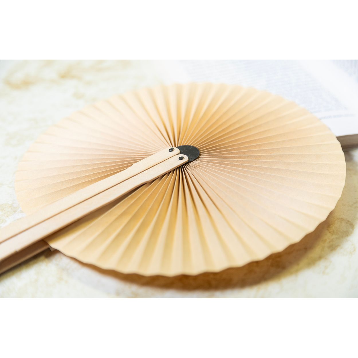 Lolli Handfächer - natur-4