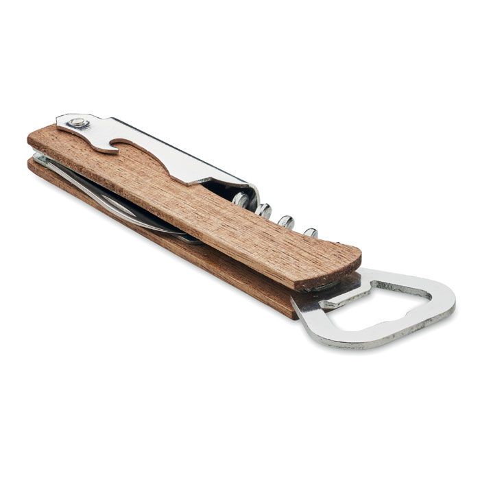 3 in 1 Flaschenöffner WOOL - holz-615