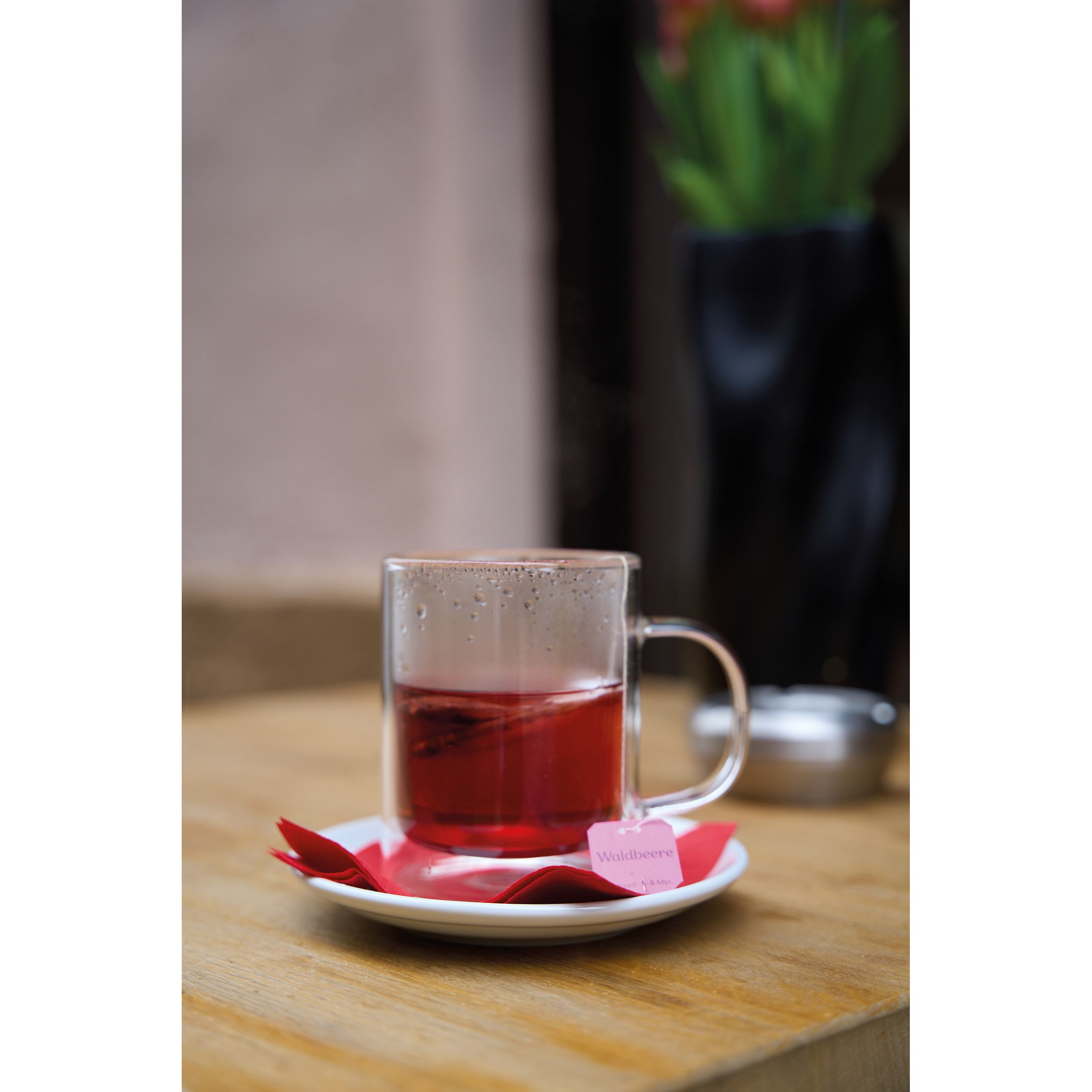 Doppelwandige Tasse Caracas - transparent-997