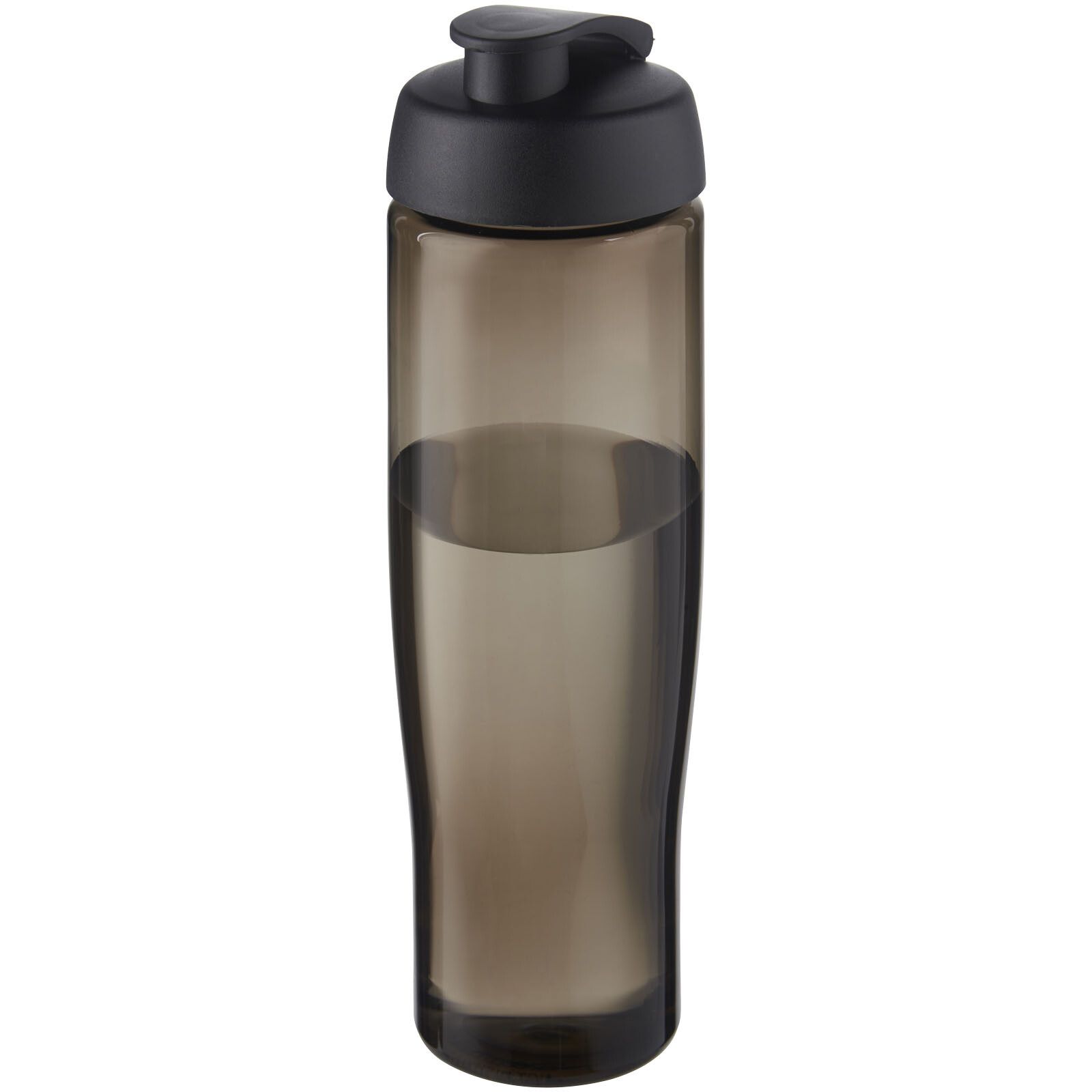 H2O Active Eco Tempo 700 ml Sportflasche mit Klappdeckel - schwarz -  kohle-53