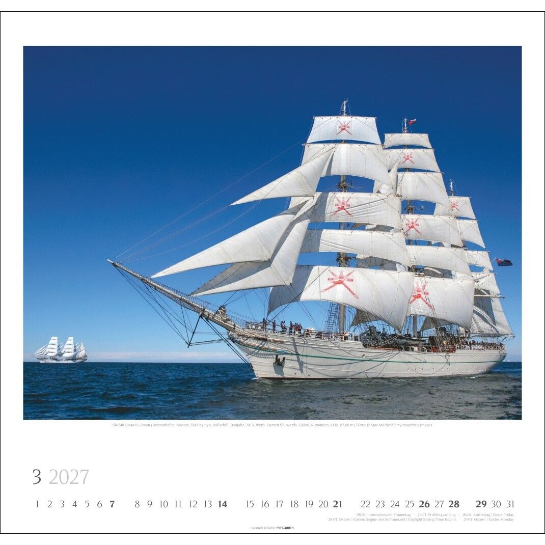 Tall Ships - Sport  Kalender-390