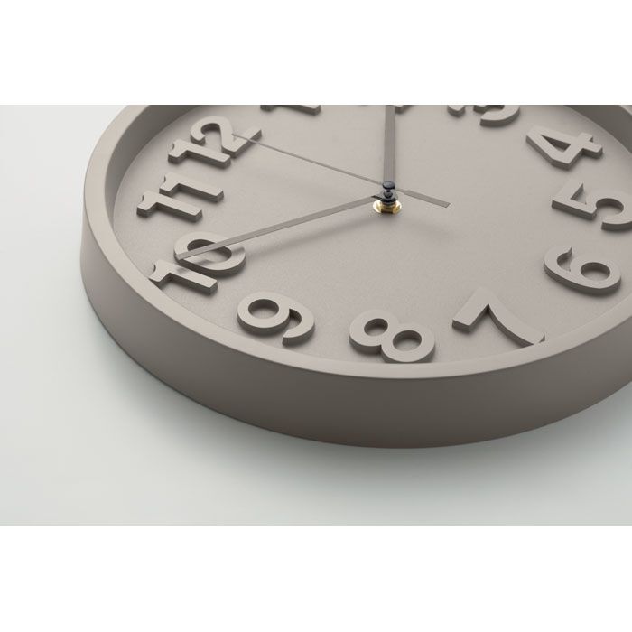 Wanduhr aus PP MURO - grau-946