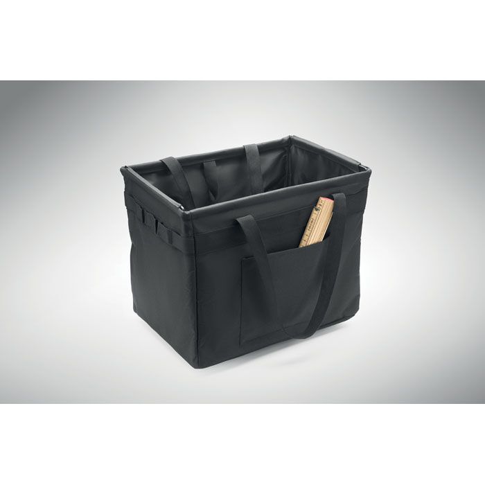 Faltbarer RPET-Organizer FORM - schwarz-180