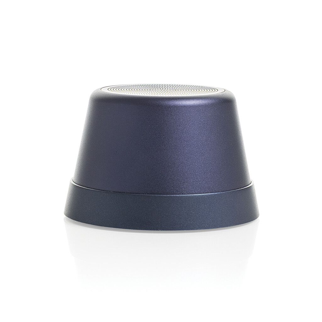 Nivio magnetischer 5W-Speaker aus RCS recyceltem Aluminium - blau-117