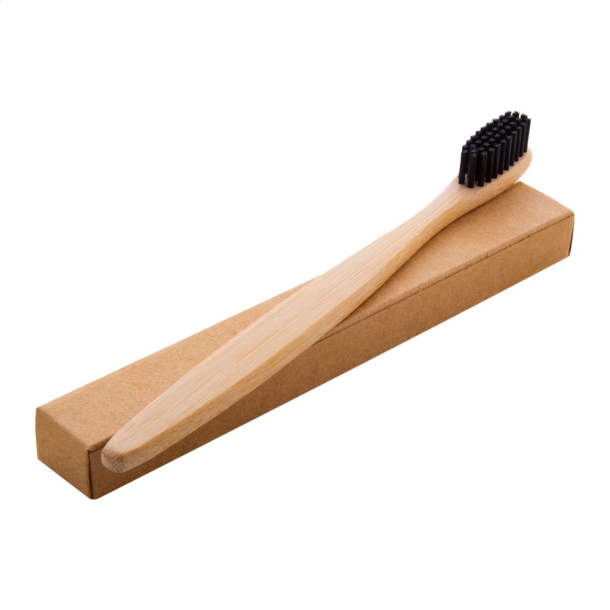 Bambus-Zahnbürste Boohoo - schwarz - natur-259