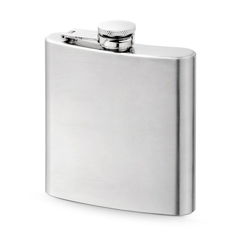 MUSE Flachmann aus Edelstahl 180 ml - silber-618