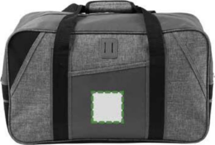 Veredelungsposition Tasche auf der Vorderseite