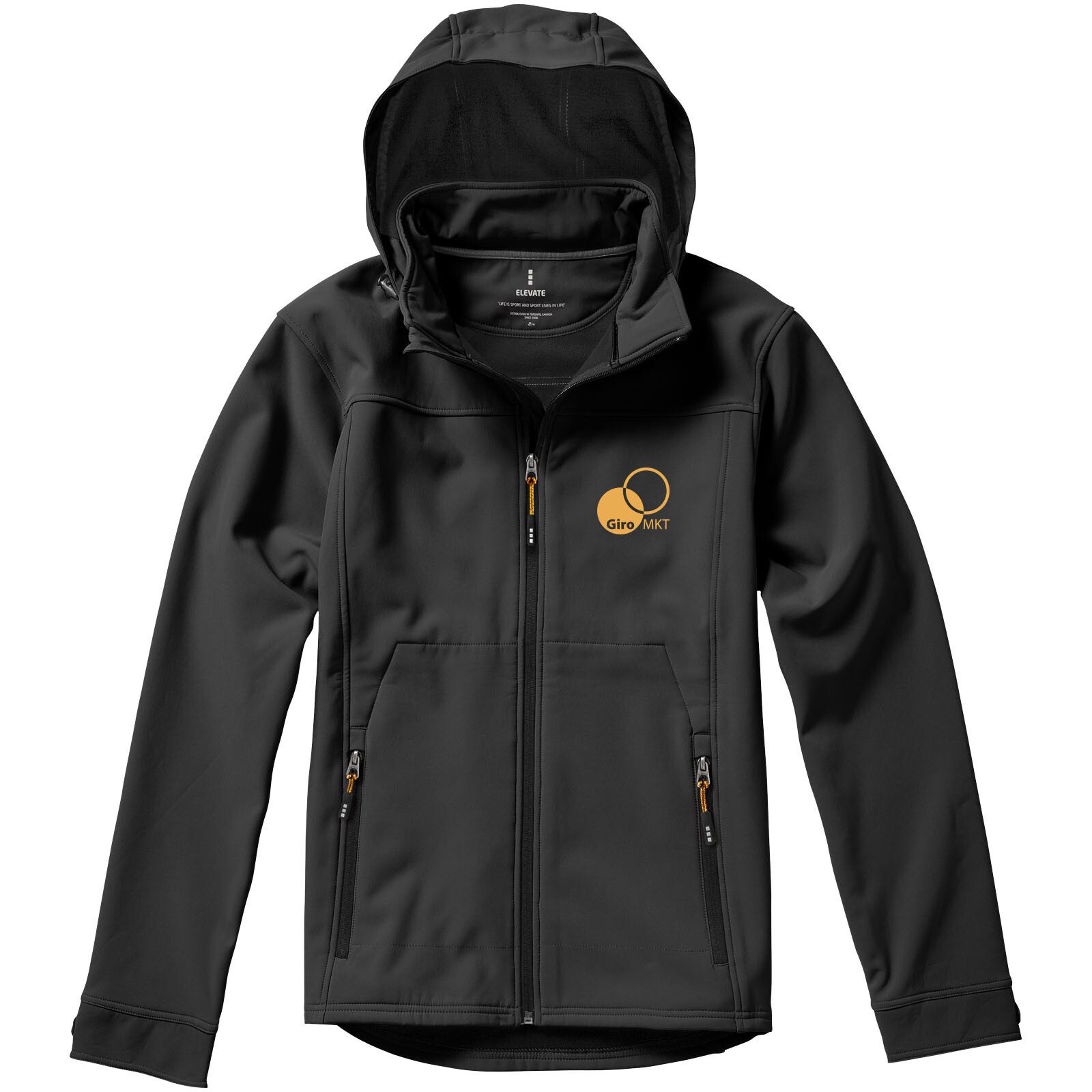 Langley Softshelljacke für Herren - anthrazit - S-898