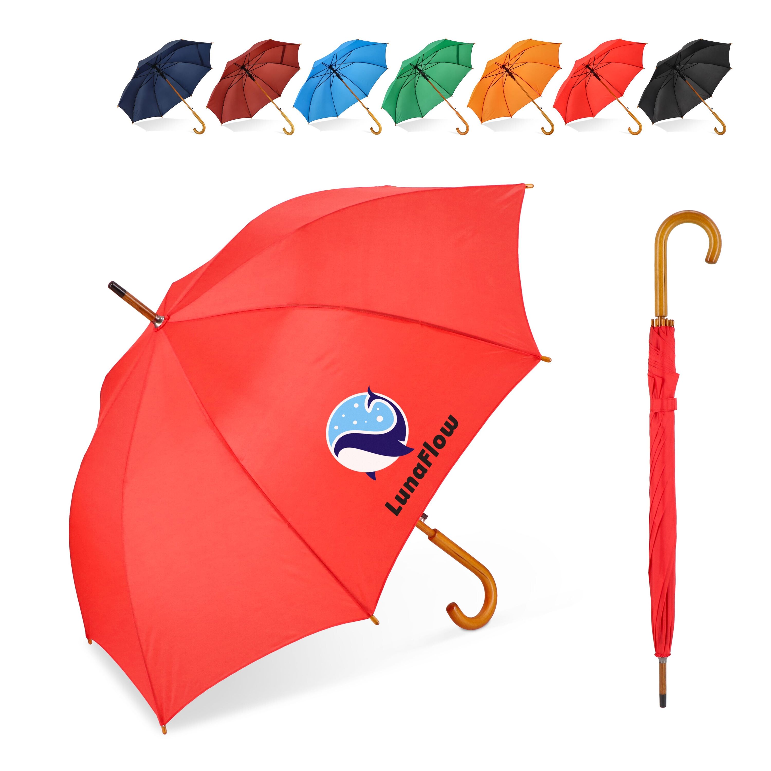 Aran 190T Polyester 23 Regenschirm Auto offen - blau-747