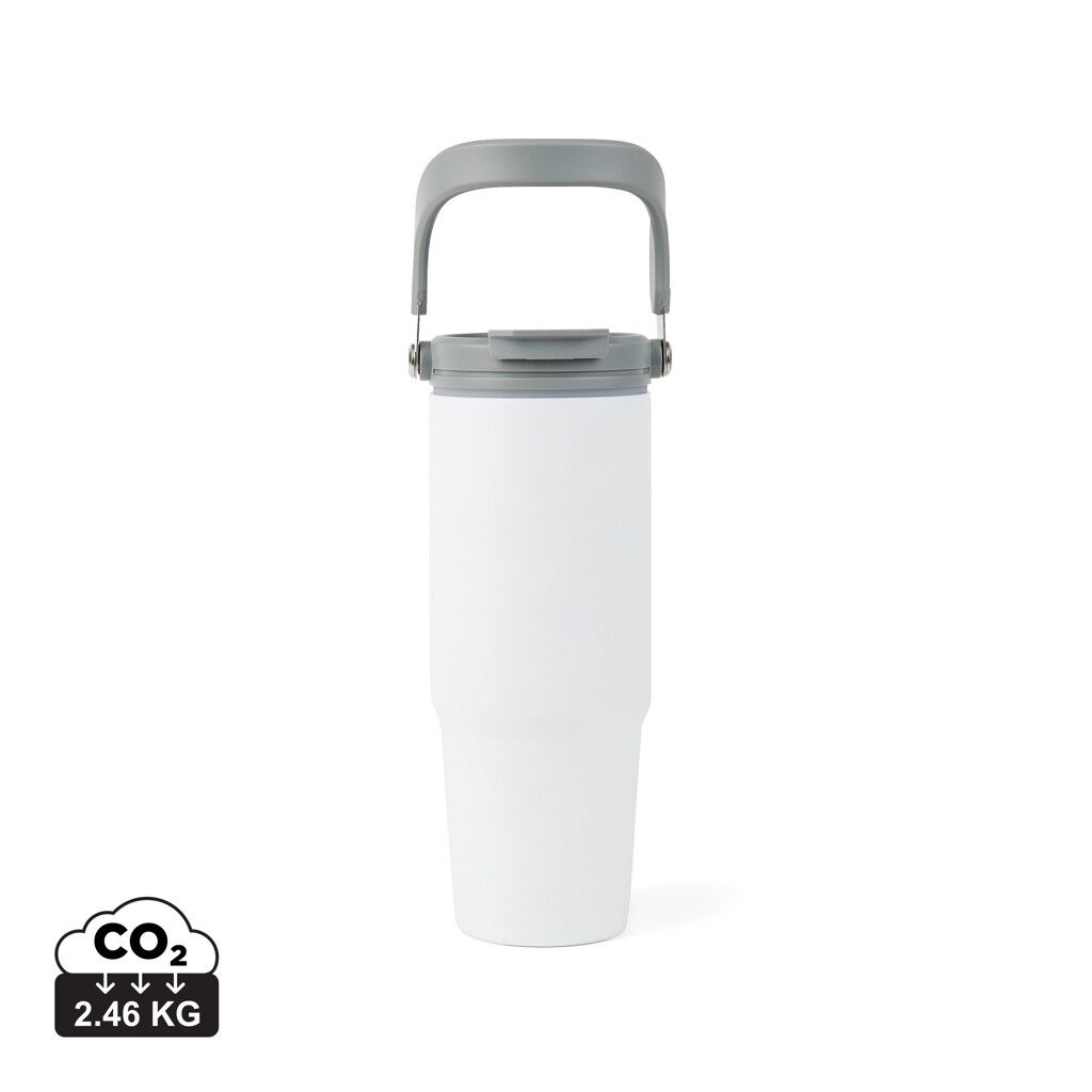 VINGA Eos Trek 880ml Flasche aus RCS rec. Stainless-Steel - weiß-814