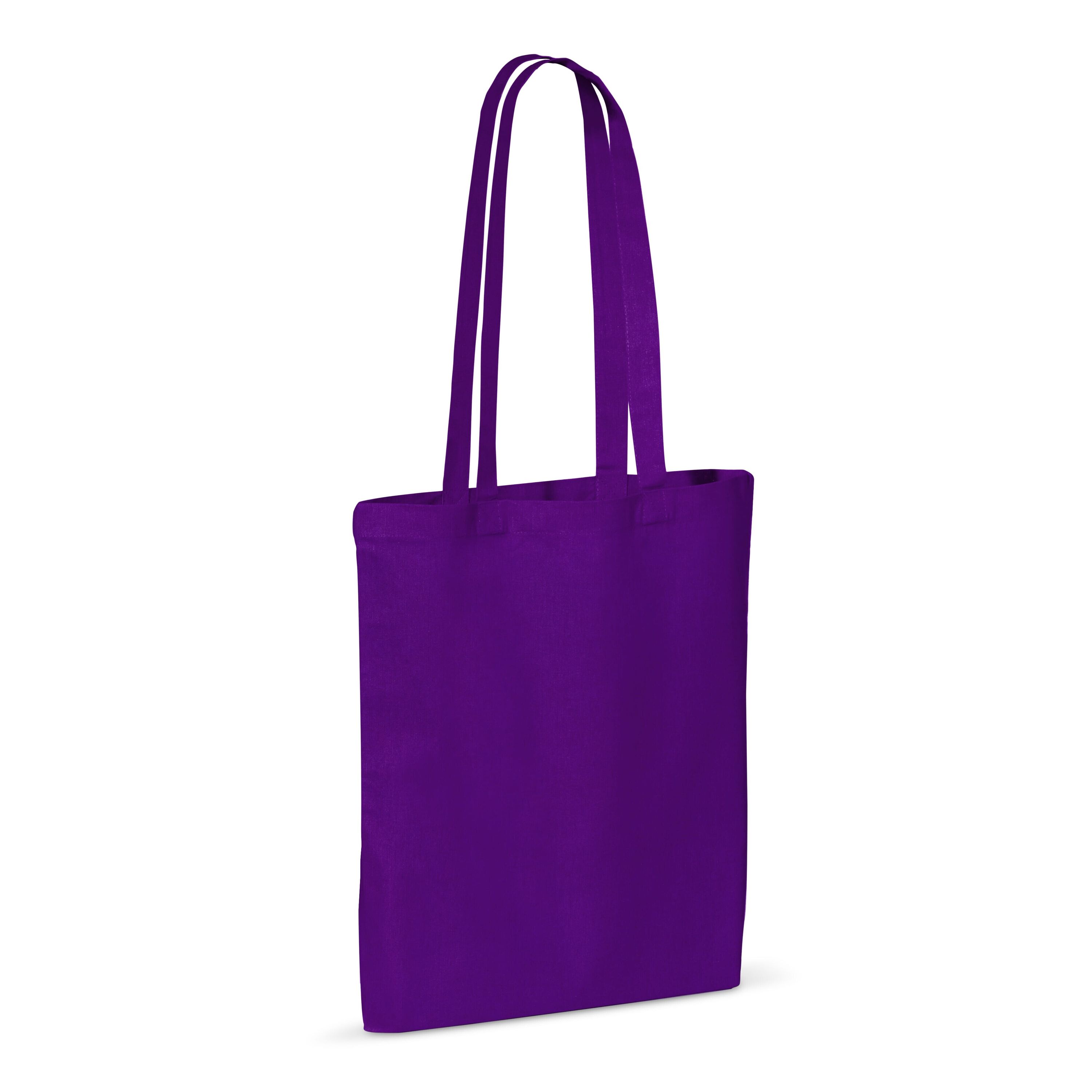 Umhängetasche Baumwolle OEKO-TEX® 140g/m² 38x42cm - purple-288