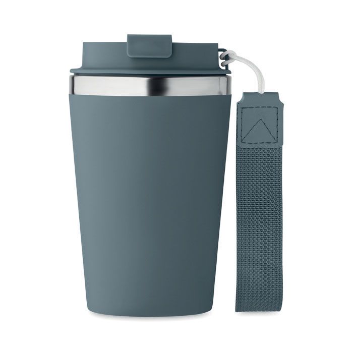 Doppelwandiger Trinkbecher 350 ml TOPAZ - petrol-403
