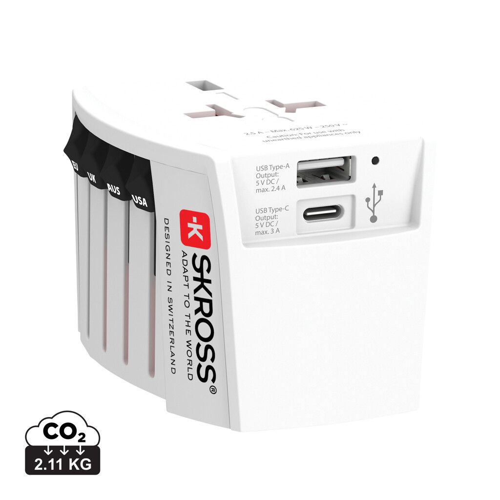 SKROSS MUV USB ( 1 USB-C 1 USB-A) - weiß-312