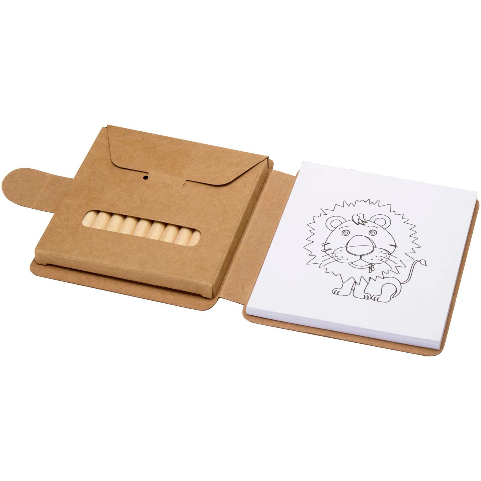 Chroma Zeichnungsblock und Bleistiftset - natur-163