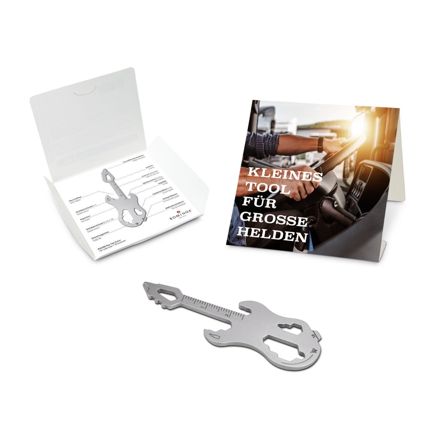 ROMINOX® Key Tool im Motiv-Mäppchen Große Helden - Key Tool Guitar-547