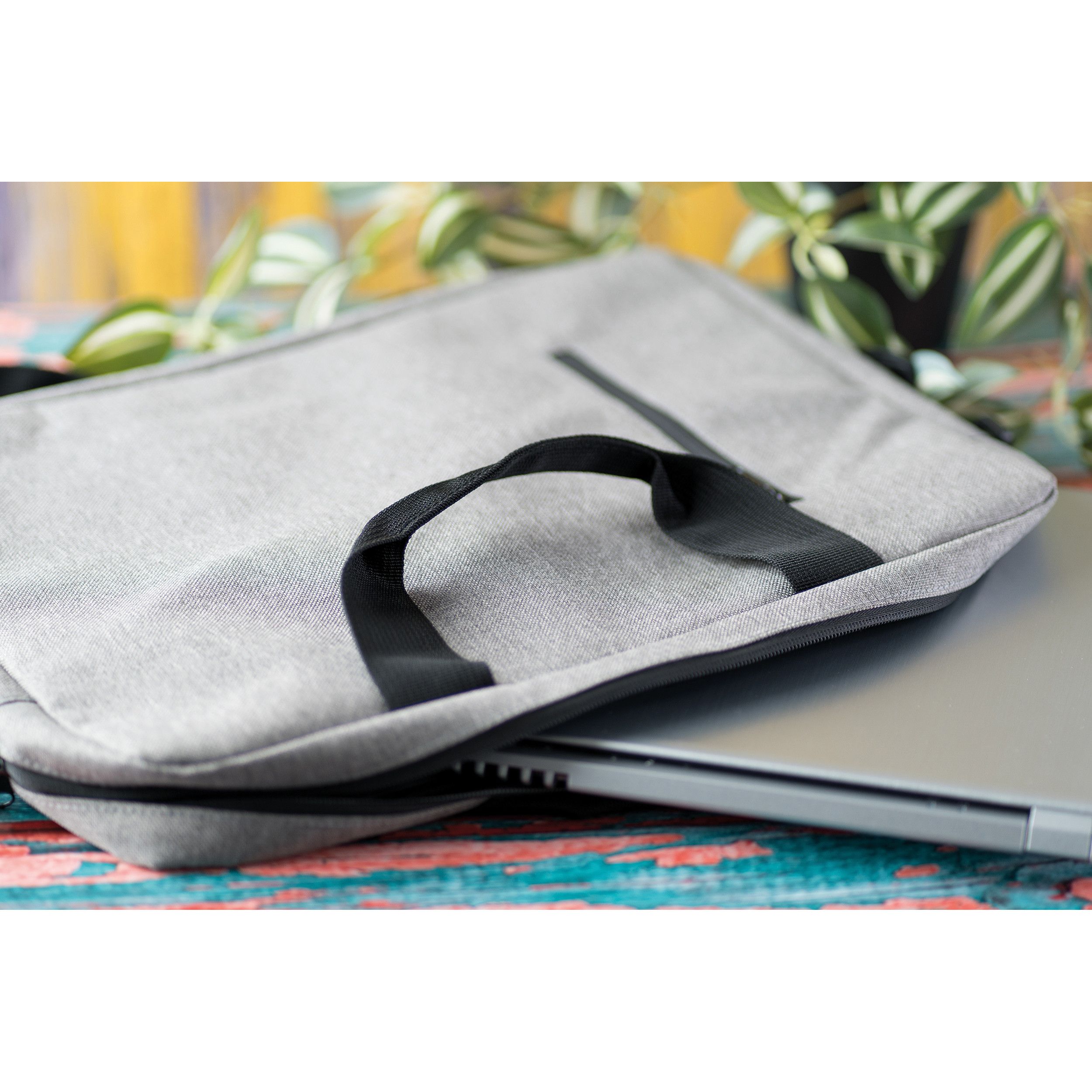 RPET Laptoptasche Minsk - silbergrau-825