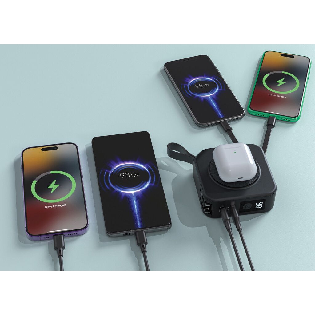 Urban Vitamin Saratoga 5-in-1 universal Charger - schwarz-932