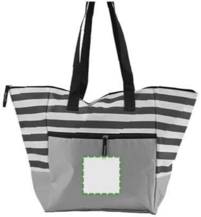 Veredelungsposition Tasche auf der Vorderseite