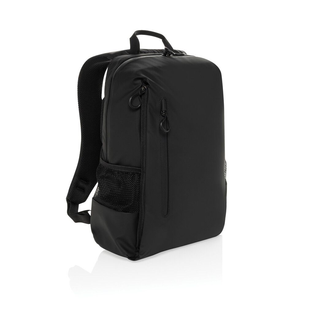 Lima Aware™ RPET wasserabweisender 15,6" Laptop-Rucksack - schwarz-673