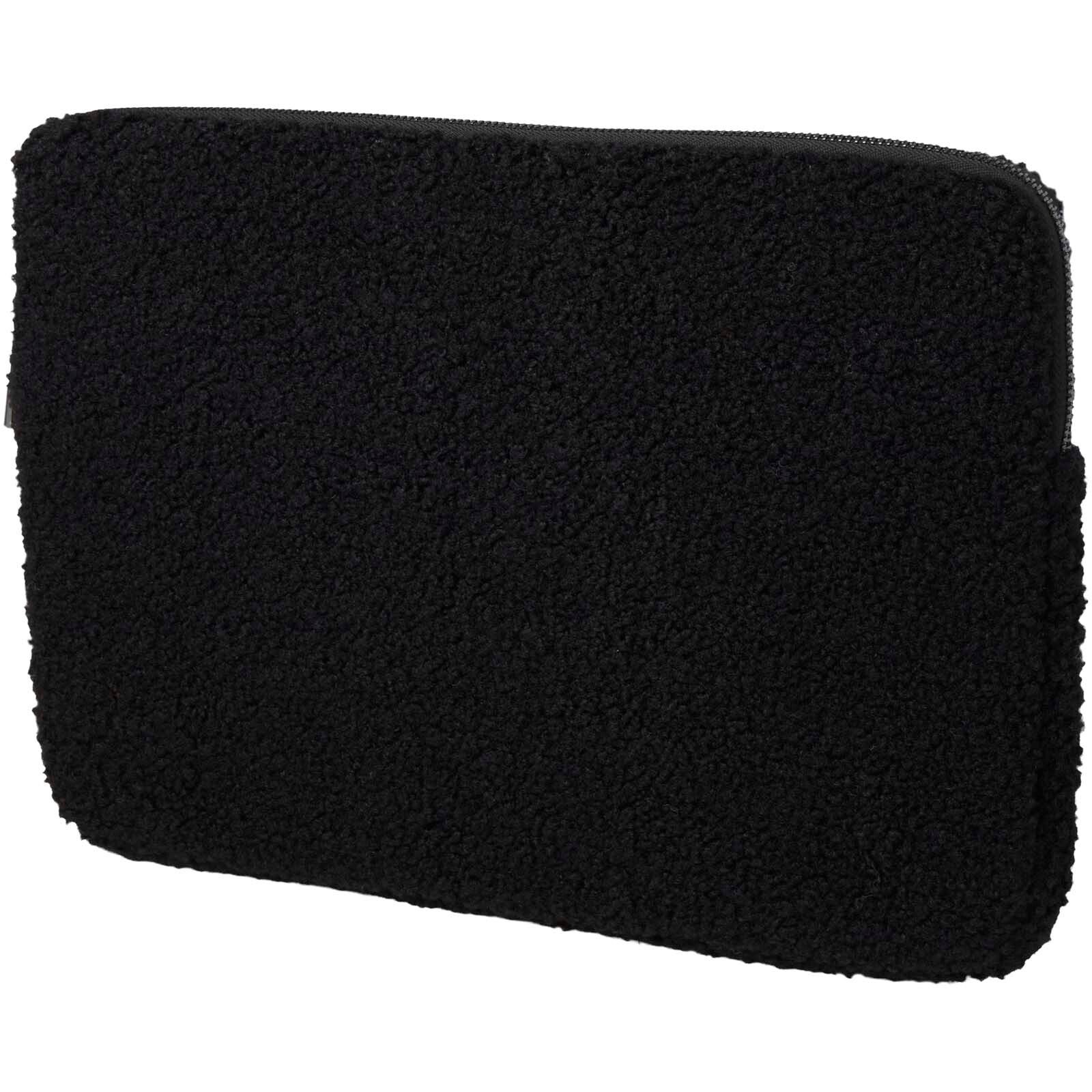 Bear 13" GRS-recycelte Sherpa Laptophülle 2 L  - schwarz-441