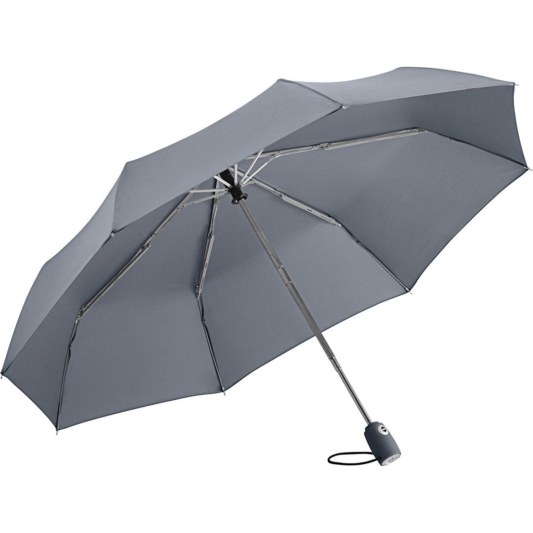 Mini-Taschenschirm FARE® AOC mit waterSAVE® Bezug Ø97 cm - grau-980