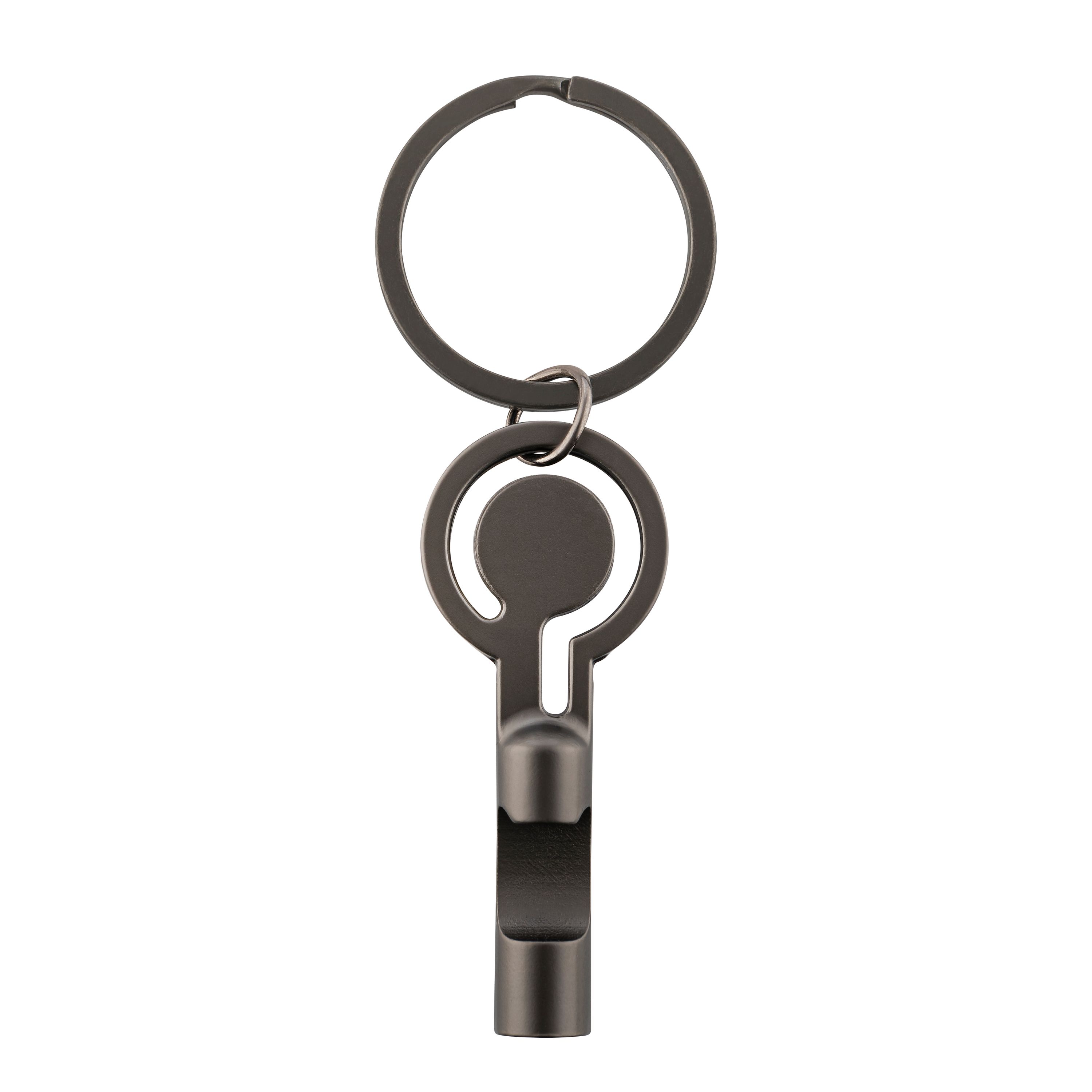 Metmaxx® Schlüsselanhänger "KeyBuddyTrio" - gunmetal-742