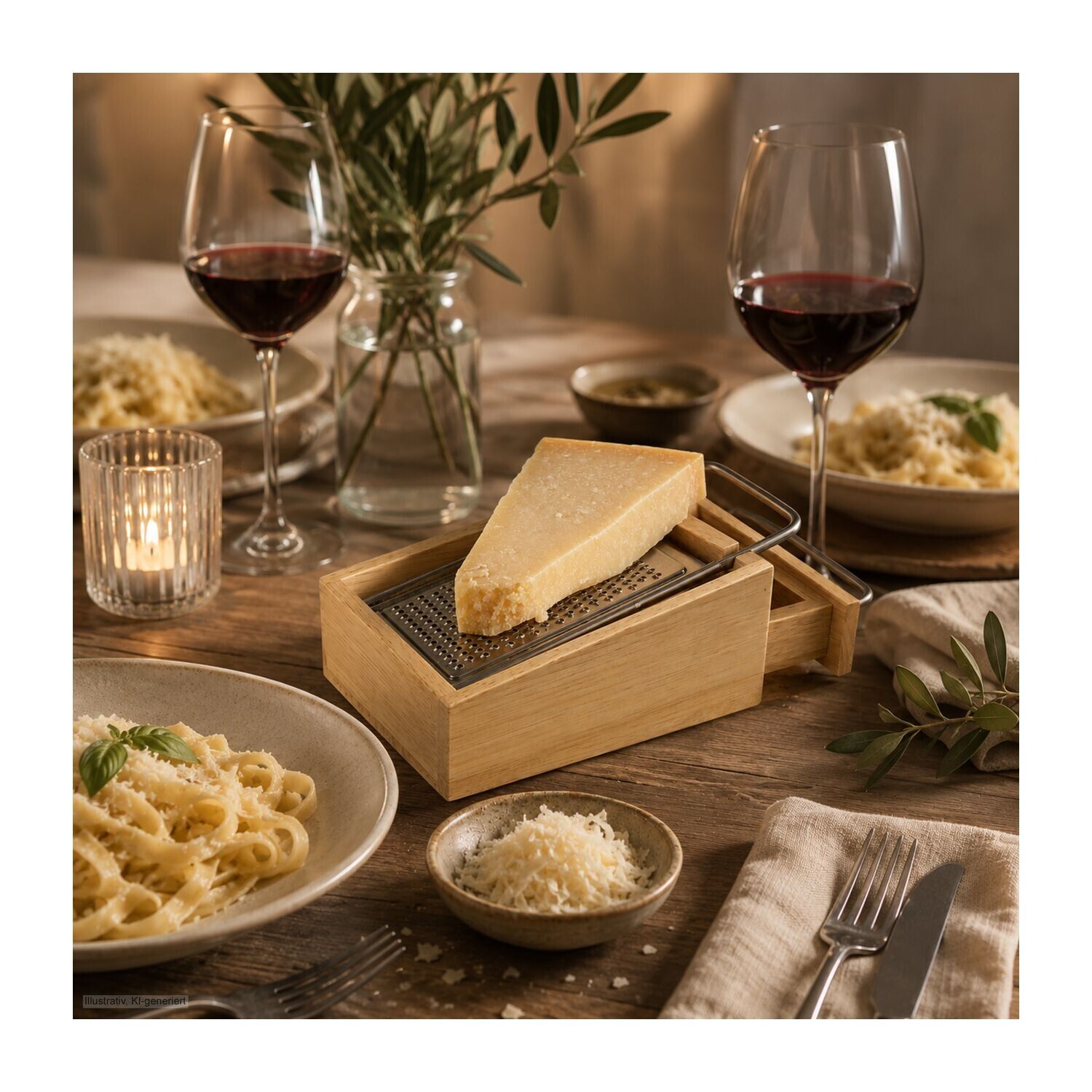 Geschenkset Die Parmesanreibe-745