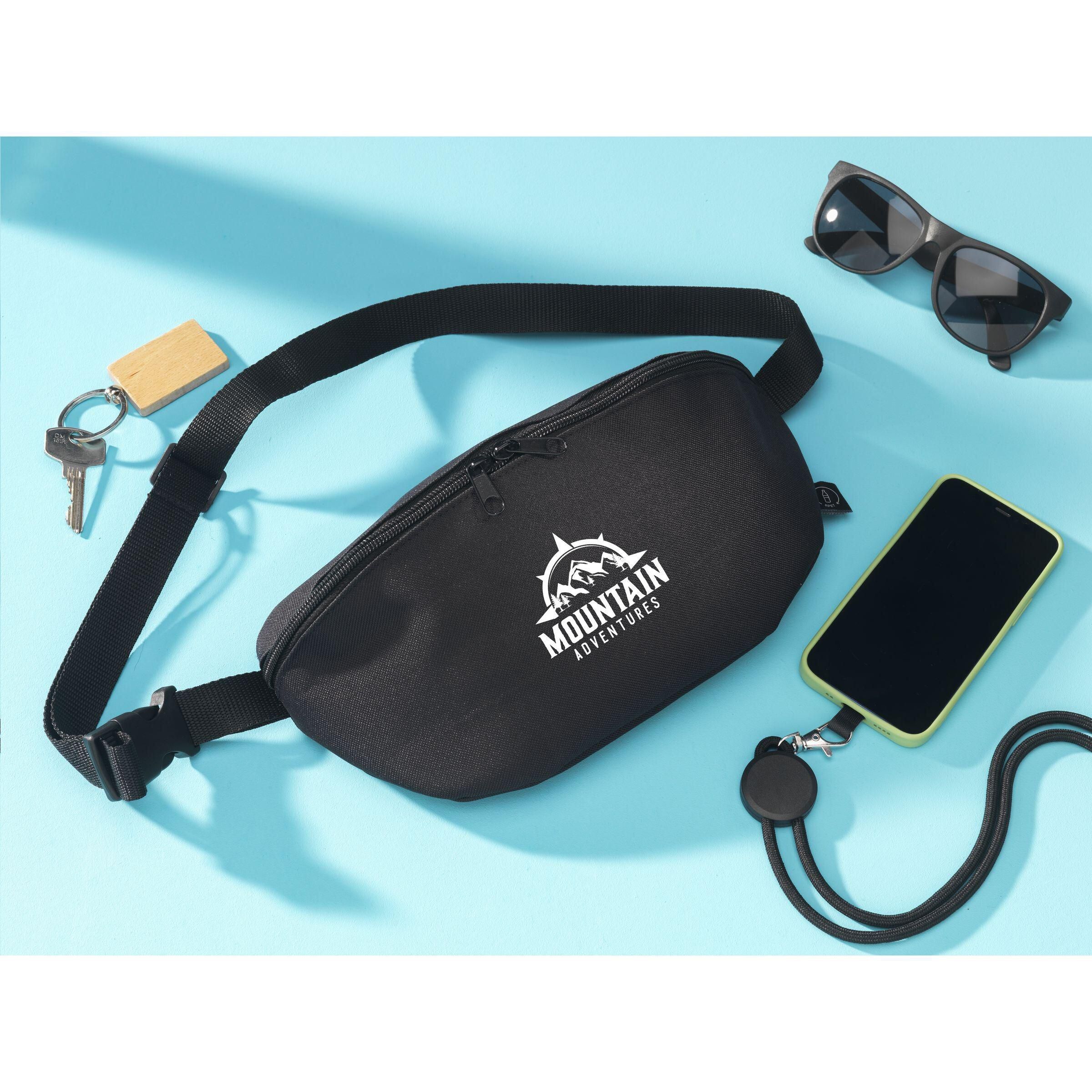 Huckle Belt Bag GRS RPET - schwarz-210