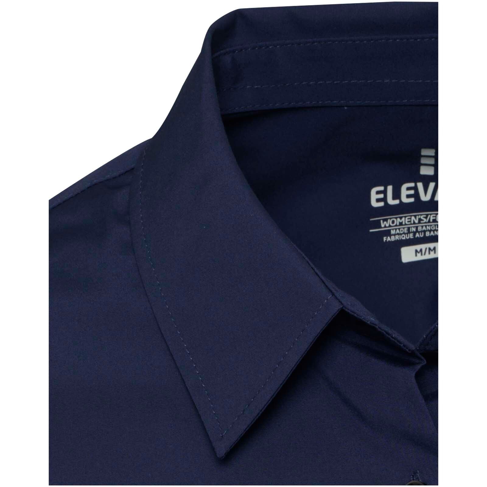 Carnelian Popeline Bluse - marineblau - S-225